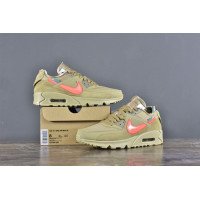 PK OFF-WHITE X Nike Air Max 90 Tan Desert Ore